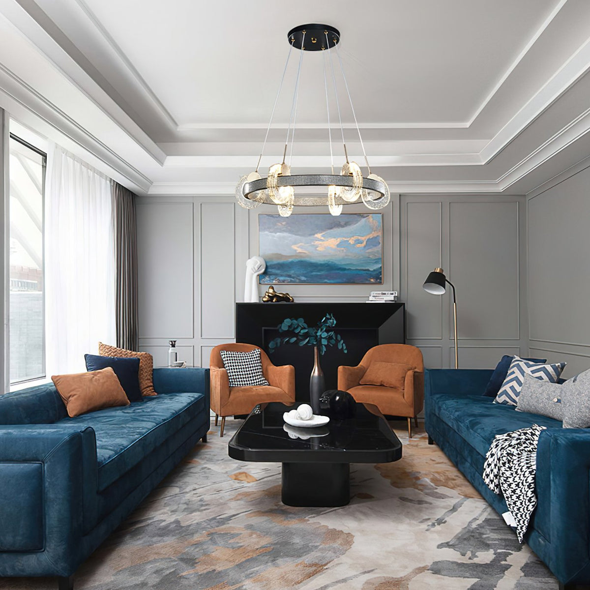 Bubble Crystal Chandelier