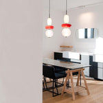 Candied Glass Combo Pendant Light – Artisan LED Multi-Shade Chandelier