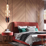 Candied Glass Combo Pendant Light – Artisan LED Multi-Shade Chandelier