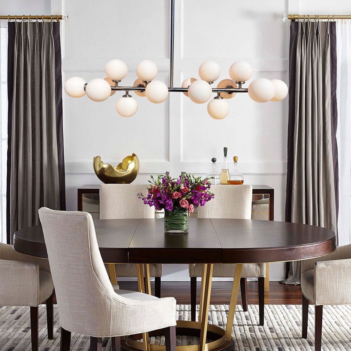 Bubble Stik Chandeliers