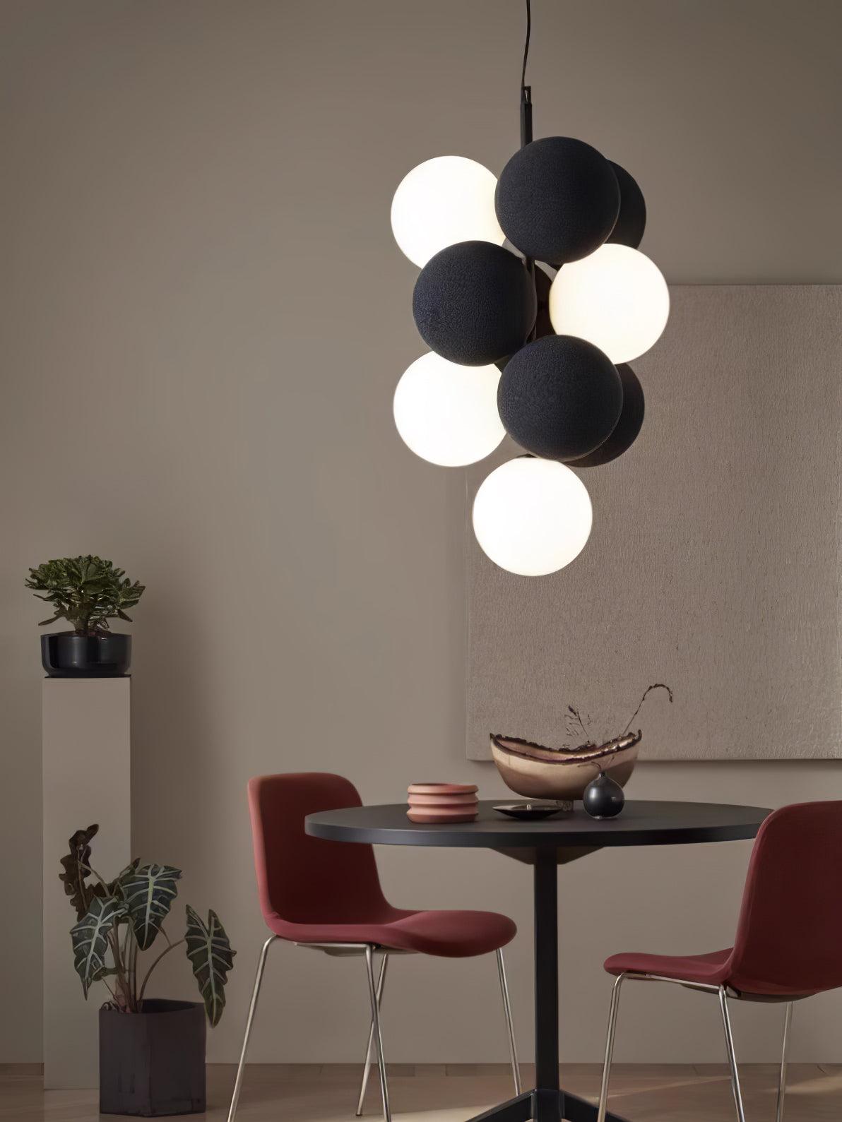 Bubbles Holly Designer Pendant Light – Modern Art Shade Lamp for Dining & Living Spaces