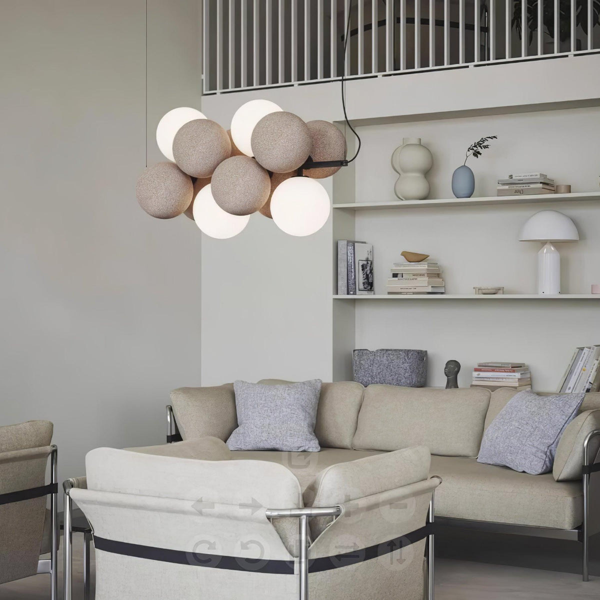 Bubbles Holly Designer Pendant Light – Modern Art Shade Lamp for Dining & Living Spaces
