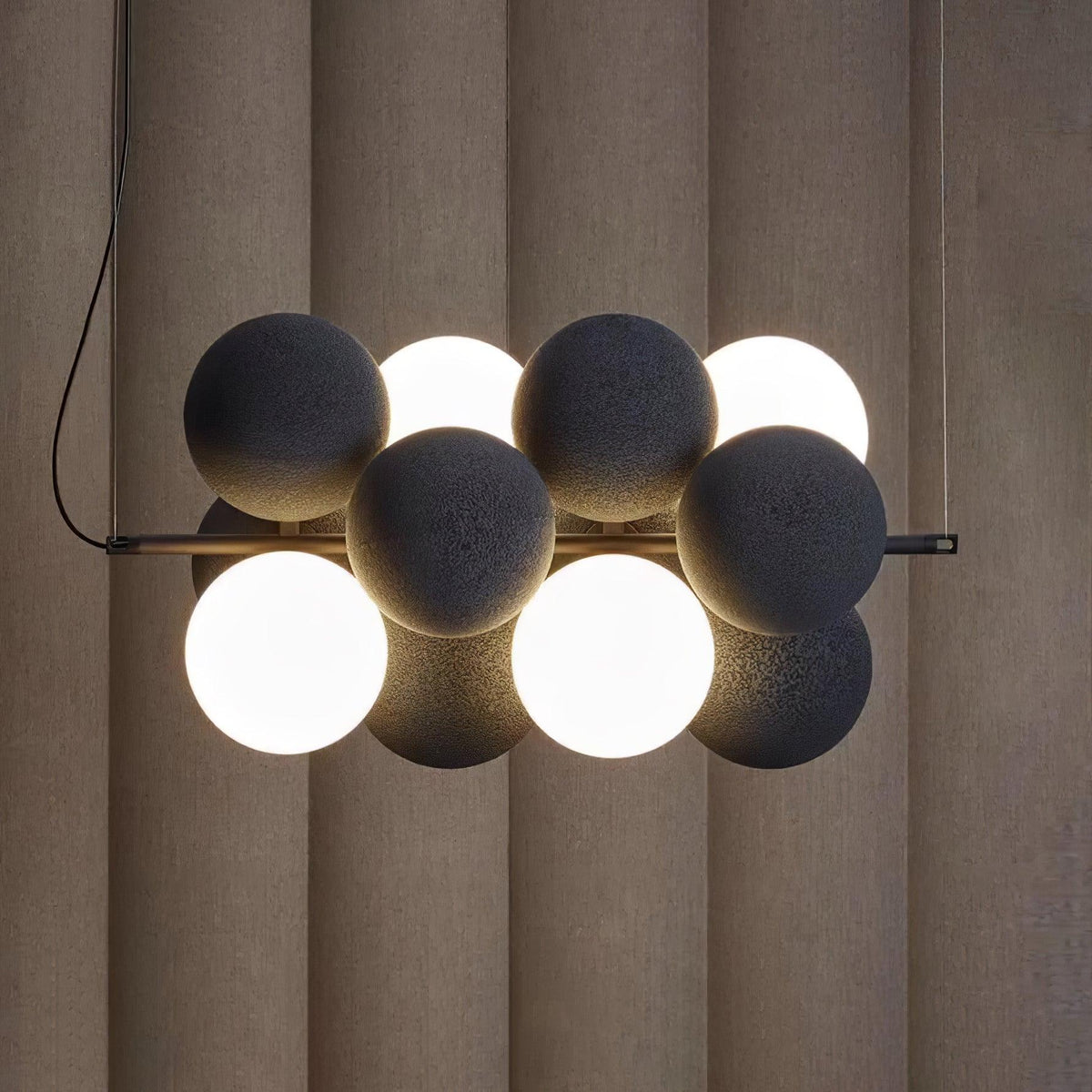Bubbles Holly Designer Pendant Light – Modern Art Shade Lamp for Dining & Living Spaces