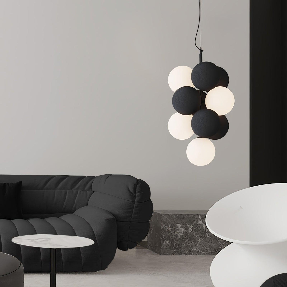 Bubbles Holly Designer Pendant Light – Modern Art Shade Lamp for Dining & Living Spaces