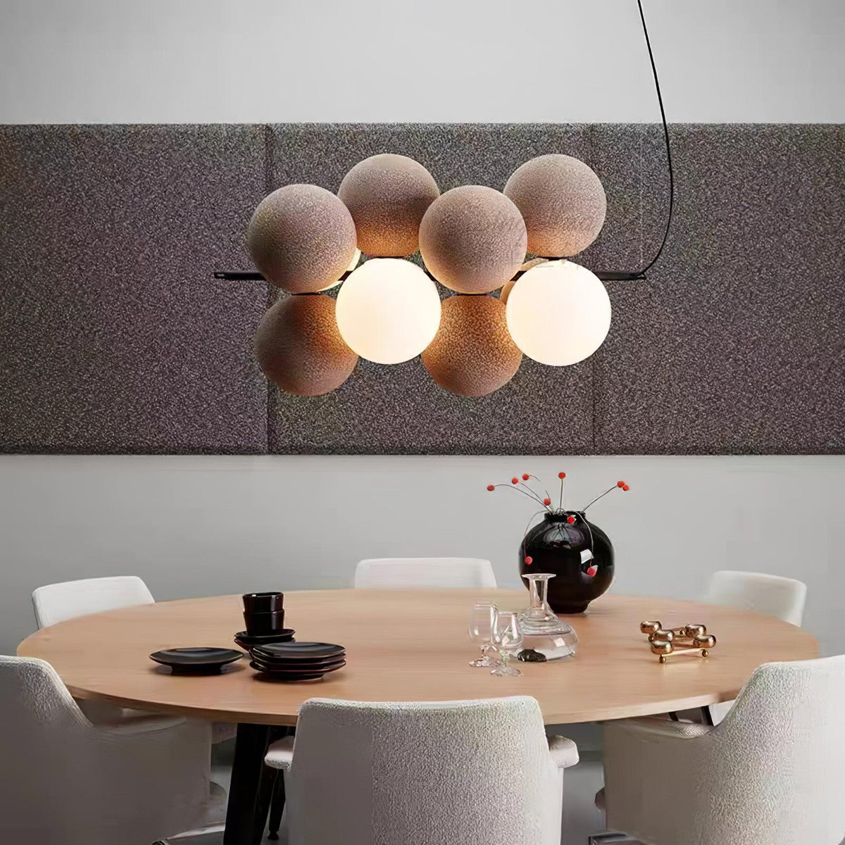 Bubbles Holly Designer Pendant Light – Modern Art Shade Lamp for Dining & Living Spaces