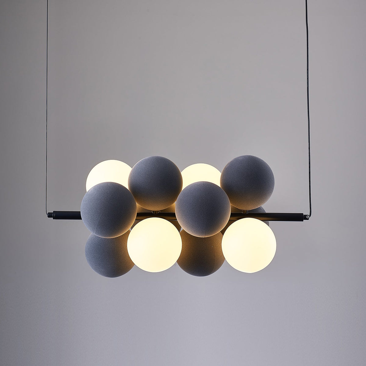 Bubbles Holly Designer Pendant Light – Modern Art Shade Lamp for Dining & Living Spaces