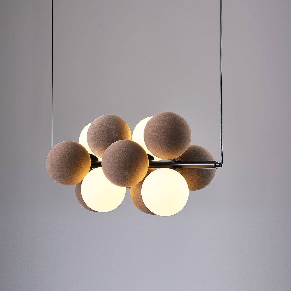Bubbles Holly Designer Pendant Light – Modern Art Shade Lamp for Dining & Living Spaces