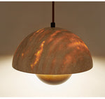 Bud Travertine Pendant Light – Organic Modern LED Ceiling Lamp
