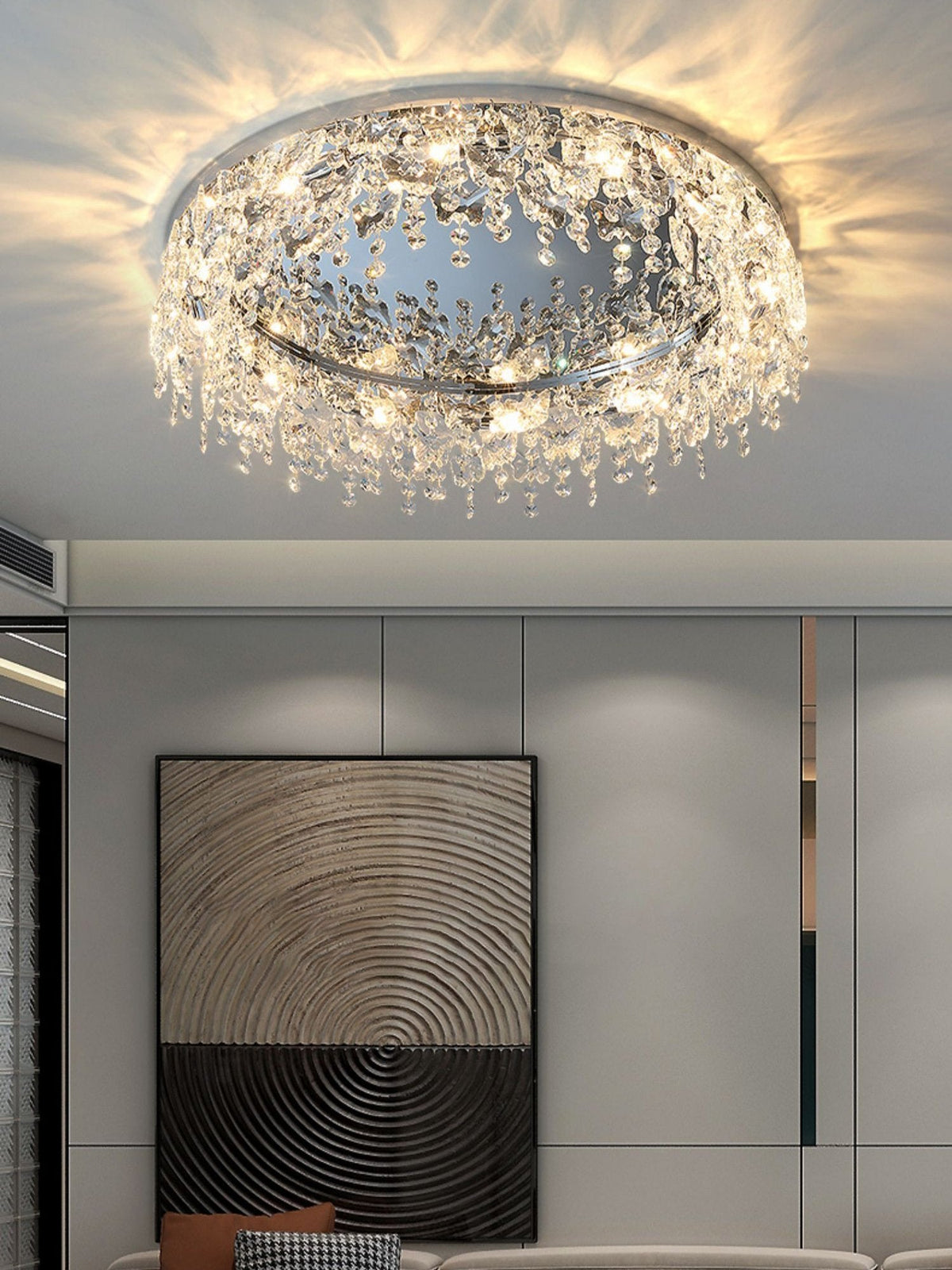 Butterfly Crystal Ceiling Light