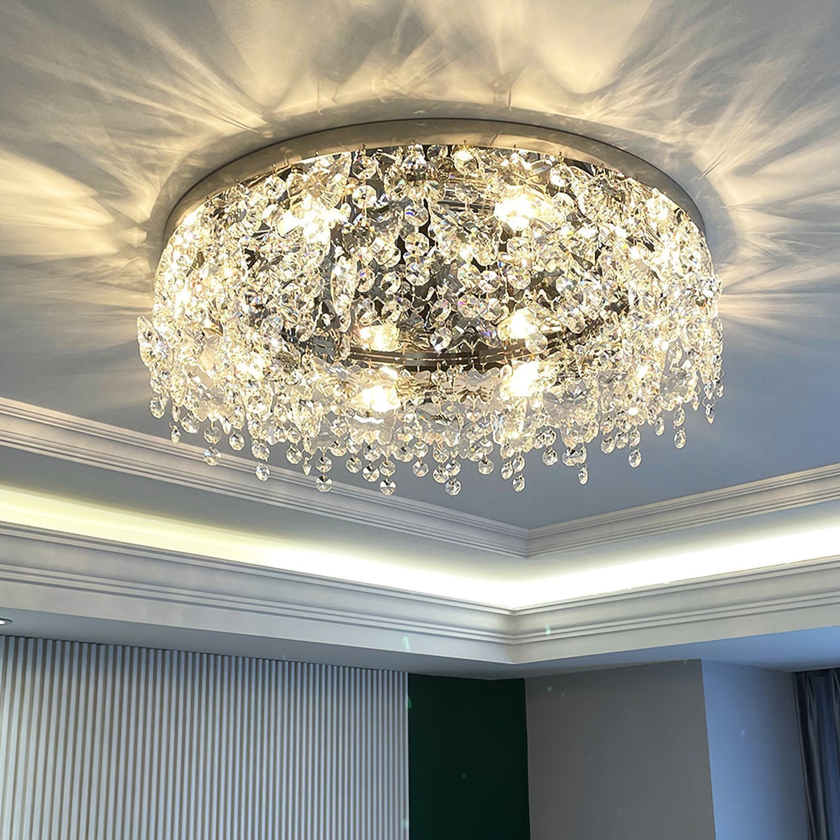 Butterfly Crystal Ceiling Light
