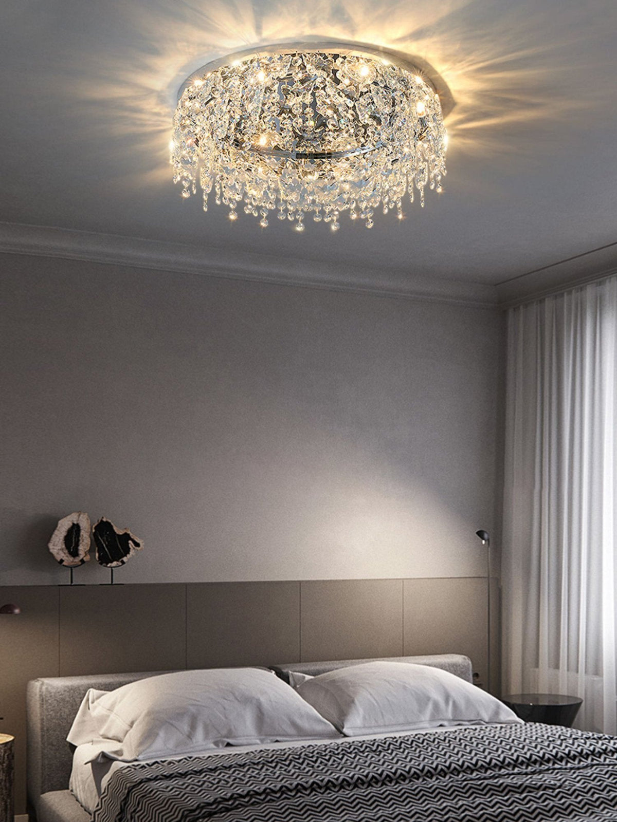 Butterfly Crystal Ceiling Light