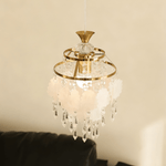 Butterfly Crystal Pendant Light – Elegant Handcrafted Glass Chandelier for Bedroom and Living Room