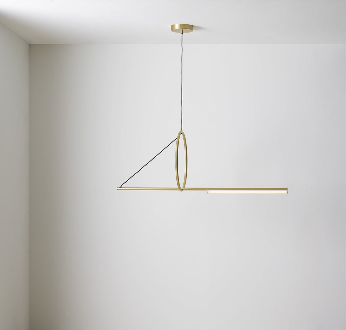 Cercle Trait Linear LED Pendant Light for Kitchen Island and Dining Room
