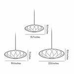 French Silk LED Pendant Light with Adjustable Cord for Modern Interiors