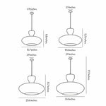 Japanese Silk Fabric Pendant Light with Adjustable Cord, Minimalist Ceiling Lamp