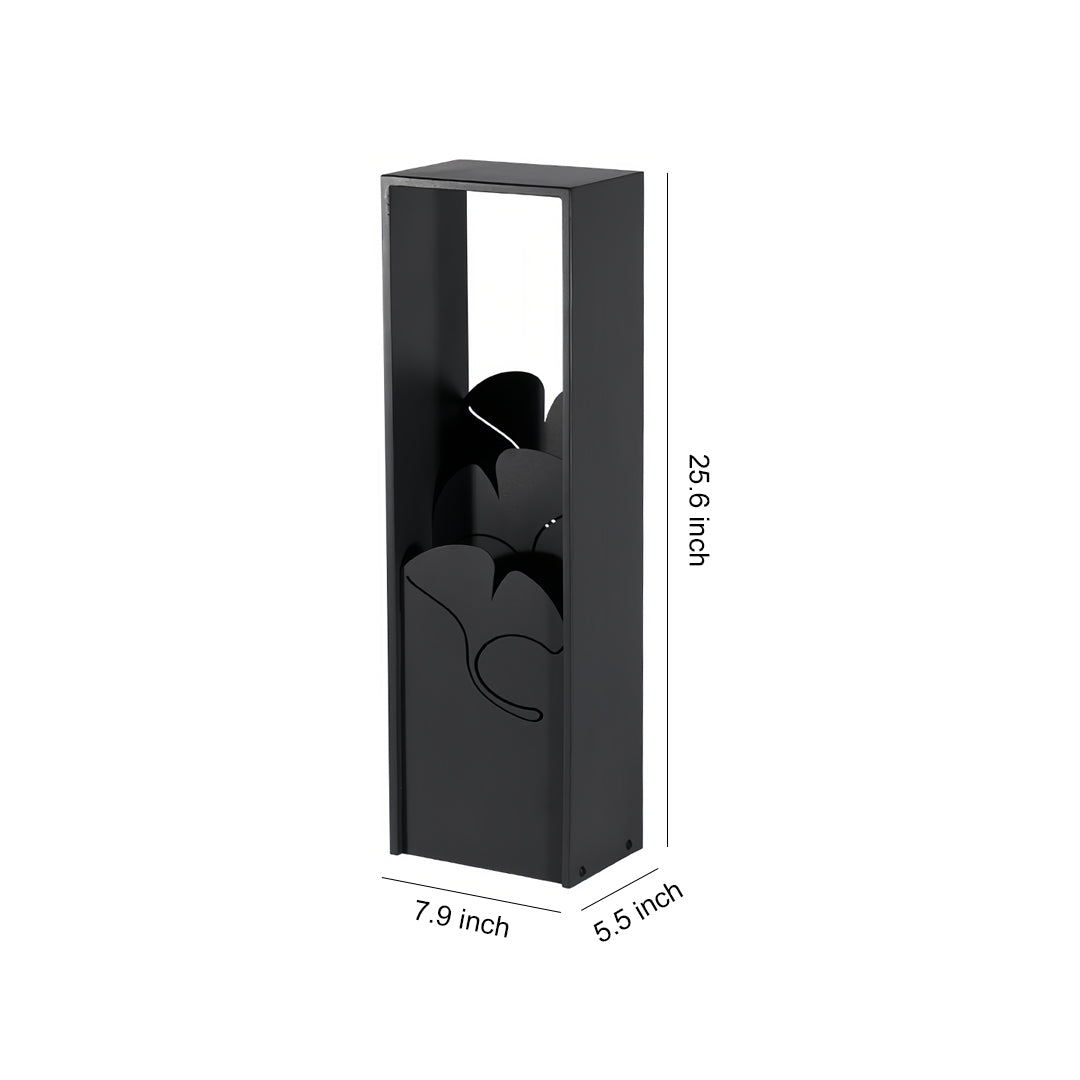Artisan Black Bollard Light for Modern Landscape Illumination