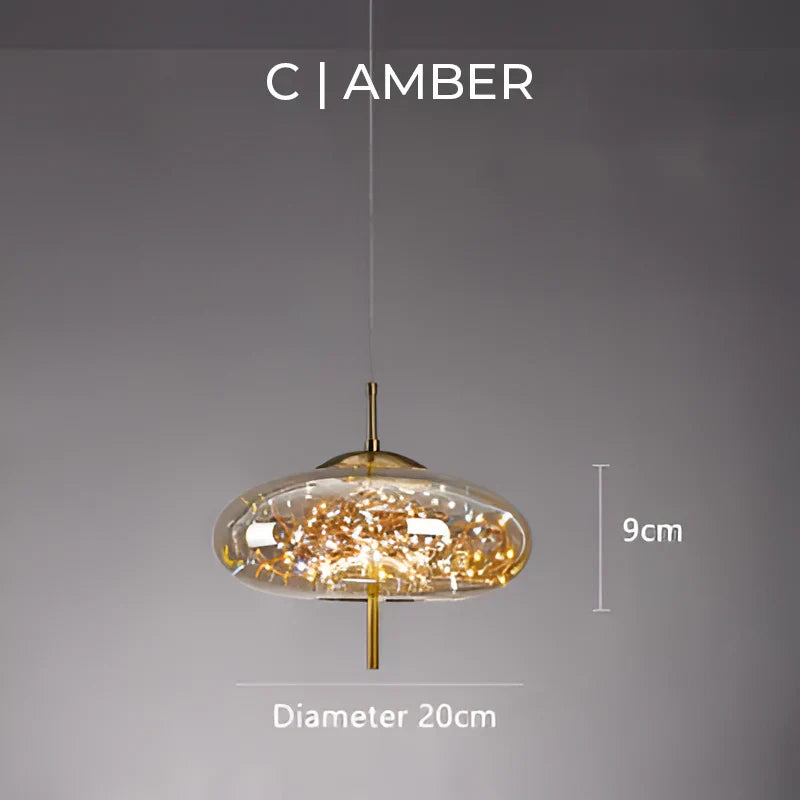 The Star Shaped Chandelier In The Nordic Restaurant