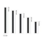 Aria Linear Outdoor Wall Light – Modern Solar-Powered Architectural Sconce