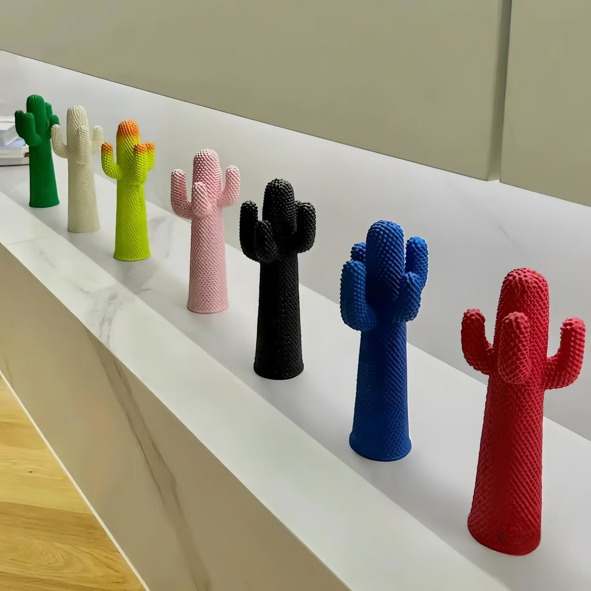 Mello Sculptural Cactus Coat Rack – Modern Entryway Sculpture