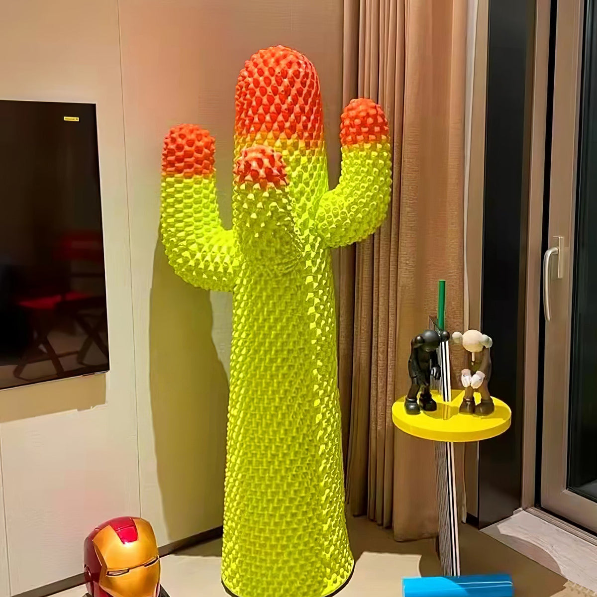 Mello Sculptural Cactus Coat Rack – Modern Entryway Sculpture