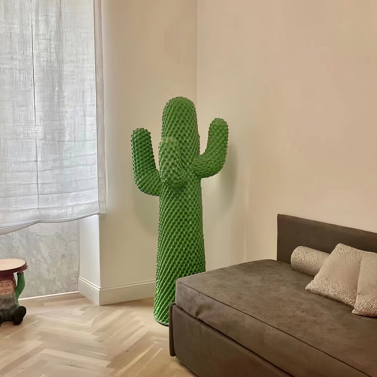 Mello Sculptural Cactus Coat Rack – Modern Entryway Sculpture