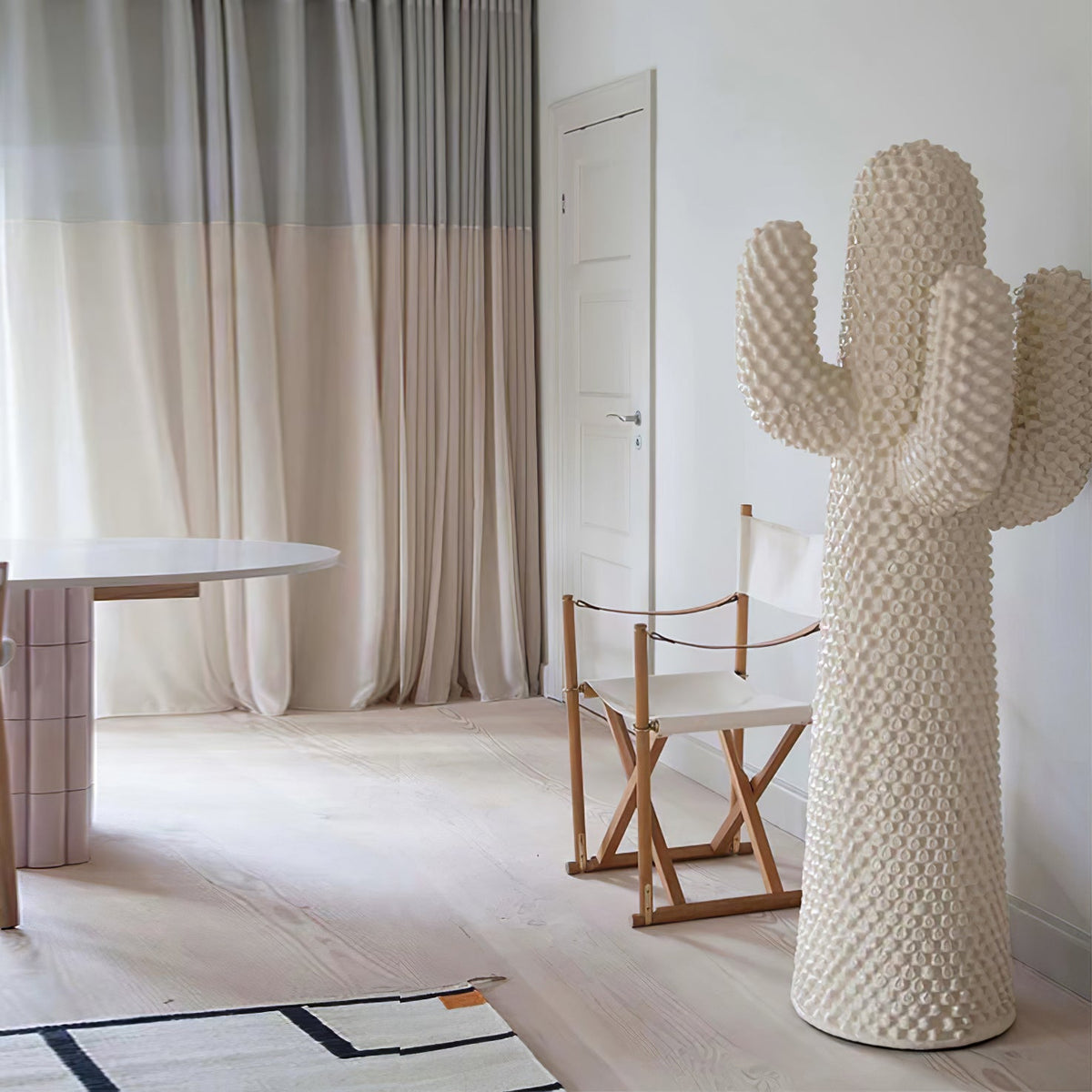 Mello Sculptural Cactus Coat Rack – Modern Entryway Sculpture