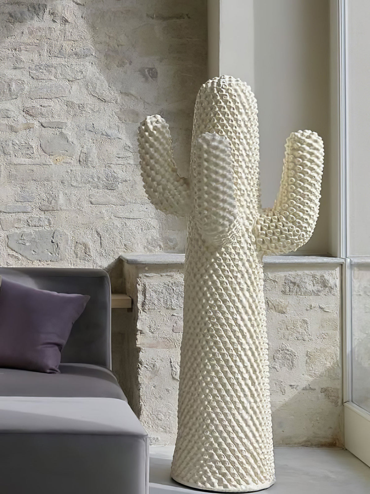 Mello Sculptural Cactus Coat Rack – Modern Entryway Sculpture