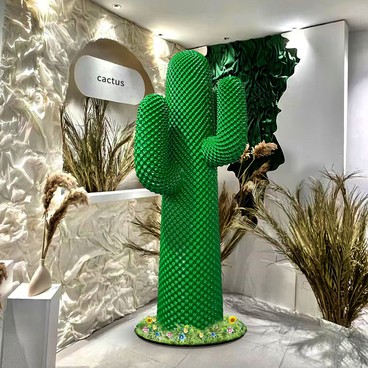 Mello Sculptural Cactus Coat Rack – Modern Entryway Sculpture