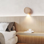 Caelan Travertine Wall Sconce – Natural Stone Ambient Lighting