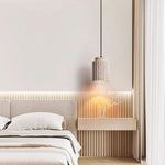 Caelia Travertine Pendant Light – Sculptural Stone Illumination