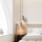Caelia Travertine Pendant Light – Sculptural Stone Illumination