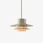 Caelith Chrome Sculptural Tiered Pendant Light for Modern Interiors