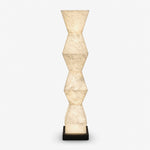 Cairn Alabaster Floor Lamp – Sculptural Natural Stone Column Light