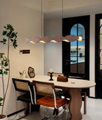 Calderon Linear Wood LED Pendant Light for Dining Room and Kitchen Island