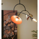 Calibra Mobile Chandelier – Modern Kinetic Glass Pendant Light for Dining Room