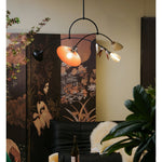 Calibra Mobile Chandelier – Modern Kinetic Glass Pendant Light for Dining Room