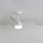 Callum Modern Ceiling Fan Light with Integrated LED and Remote