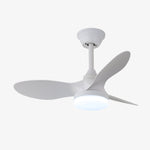 Callum Modern Ceiling Fan Light with Integrated LED and Remote