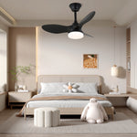 Callum Modern Ceiling Fan Light with Integrated LED and Remote