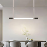 Calm Pendant Light – Modern Glass & Leather Hanging Lamp for Dining and Living Spaces