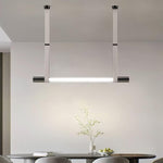 Calm Pendant Light – Modern Glass & Leather Hanging Lamp for Dining and Living Spaces