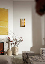 Calviero Alabaster Wall Sconce in Brass – Modern LED Wall Light