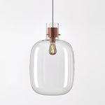 Cambre Glass Pendant Light – Modern Designer Hanging Lamp for Kitchen Island