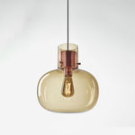 Cambre Glass Pendant Light – Modern Designer Hanging Lamp for Kitchen Island