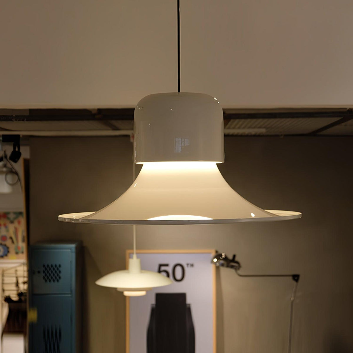 Campana LED Pendant Light in Aluminum for Modern Interiors
