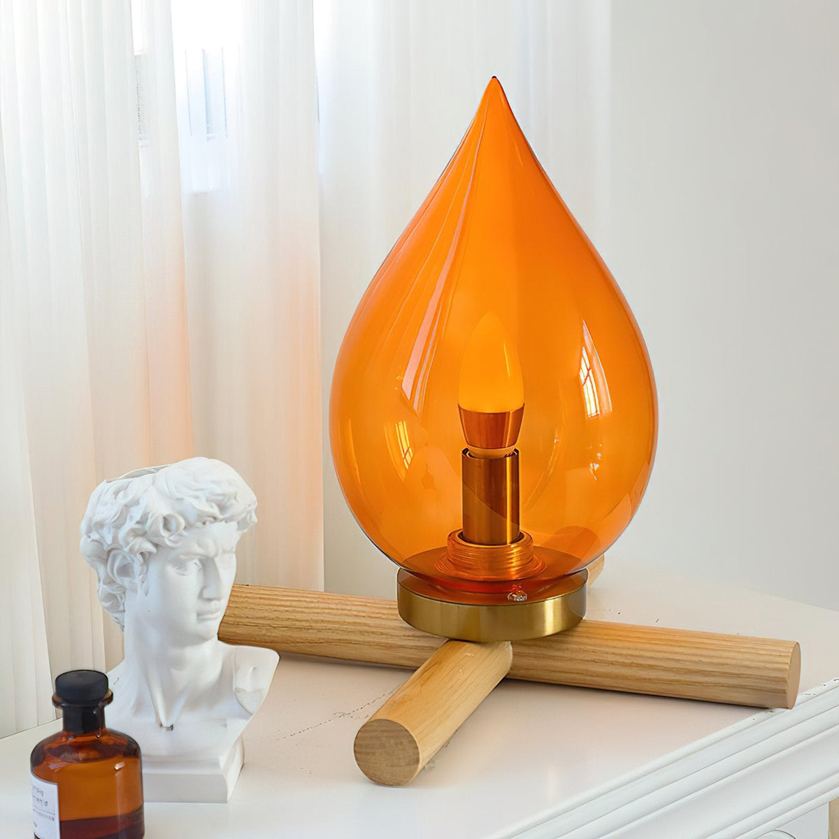 Campfire Table Lamp