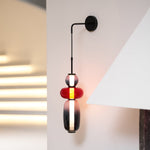 Candied Glass Wall Sconce – Hand-Blown Art Glass LED Wall Light