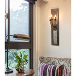 Candle 3 Light Mirrored Sconce