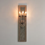 Candle 3 Light Mirrored Sconce