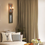 Candle 3 Light Mirrored Sconce